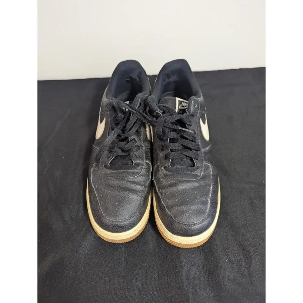 Nike Air Force 1 Low Black White Gum CI0087-002 Men’s Size 10.5 Sneakers Shoes